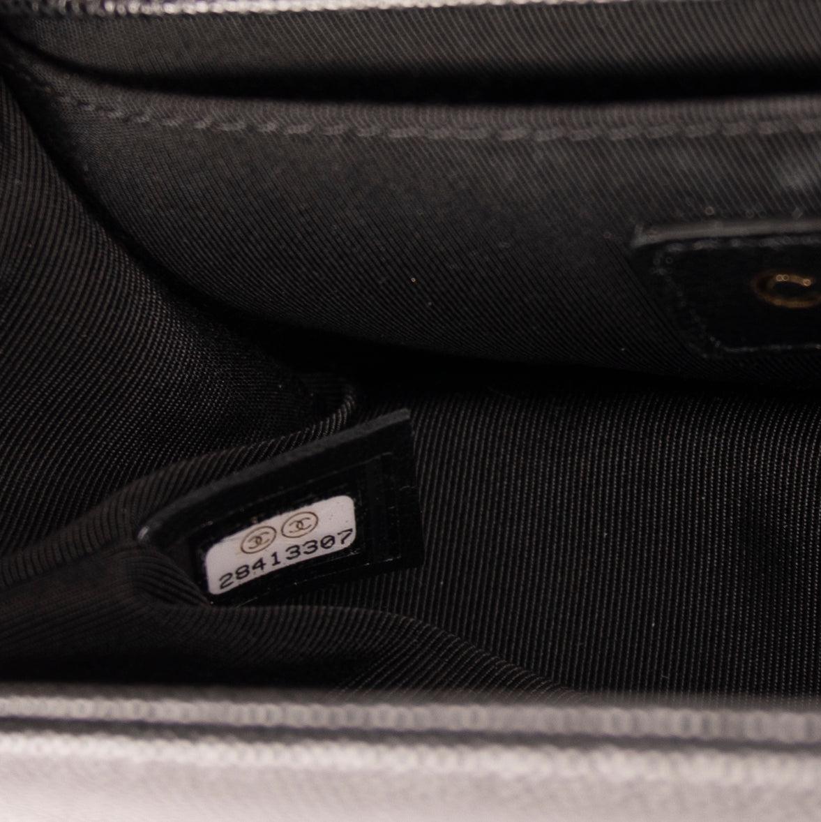 Chanel Black Caviar Small Boy Bag