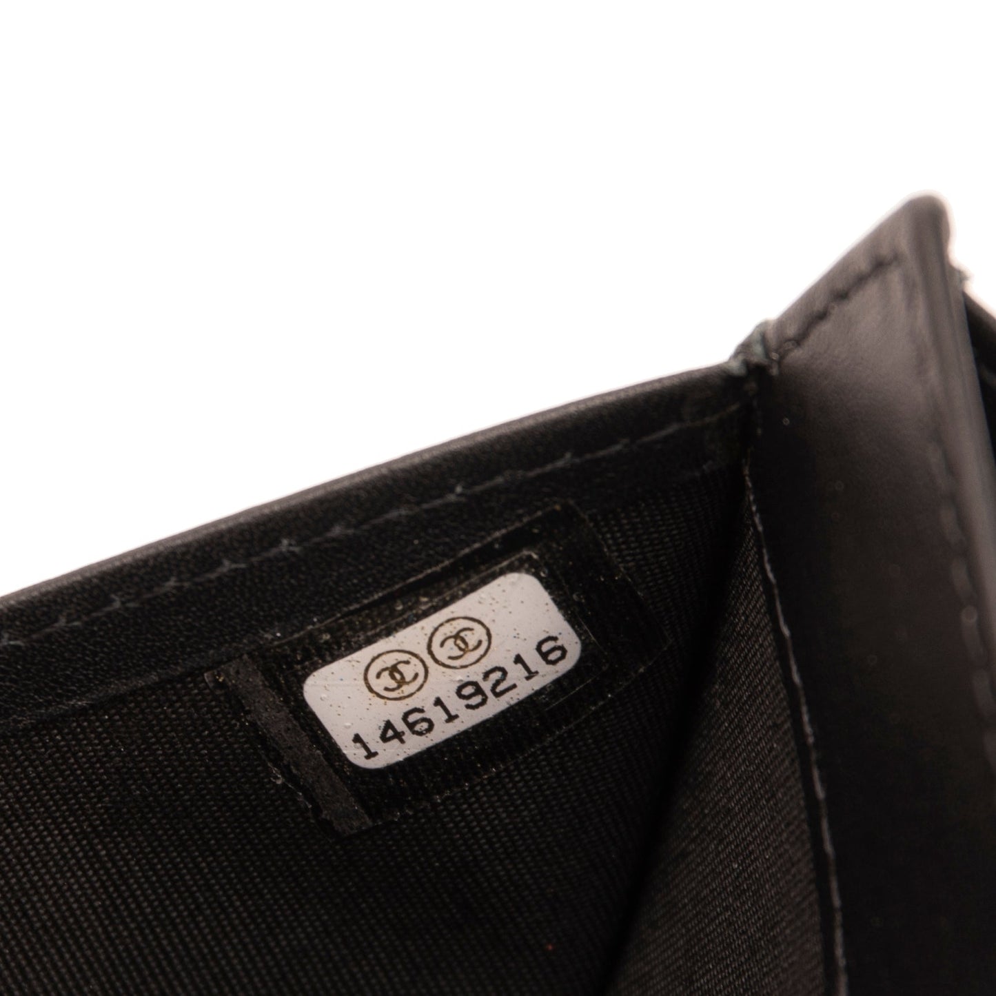 Chanel Black Caviar Timeless Continental Wallet