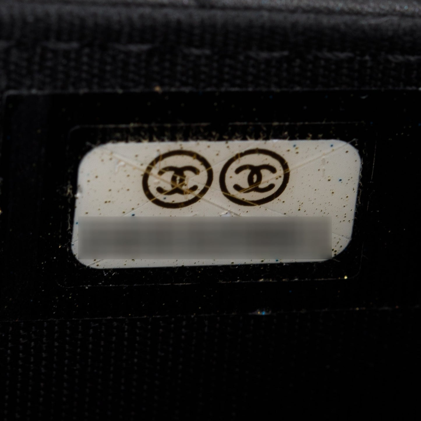 Chanel Black Chevron Boy Wallet on Chain
