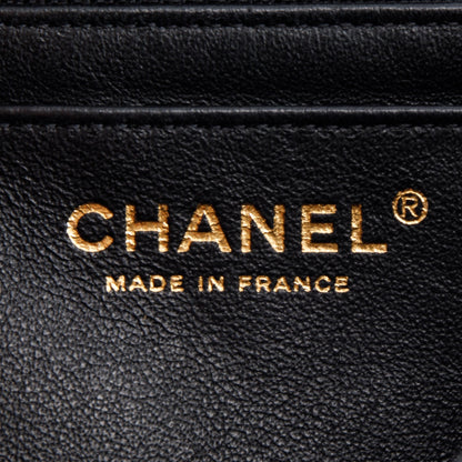 Chanel Black Classic Medium Valentine Flap Bag