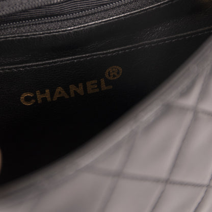 Chanel Black Classic Mini Square Flap Bag