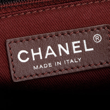 Chanel Black Glazed Caviar Leather Medium CC Crave Flap Bag