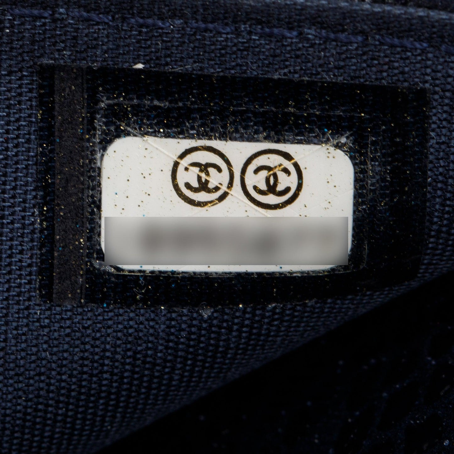 Chanel Black Lace Goatskin Classic Wallet on Chain