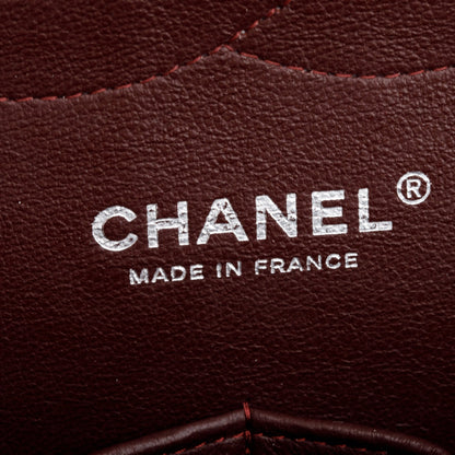 Chanel Black Lambskin Classic Jumbo Double Flap Bag