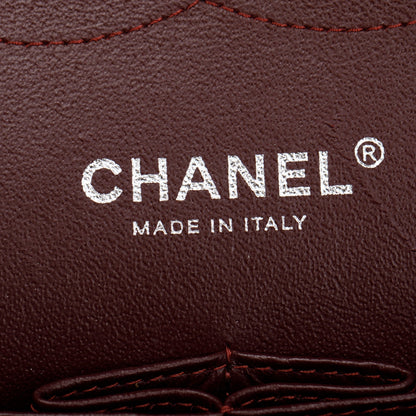 Chanel Black Lambskin Classic Jumbo Double Flap Bag