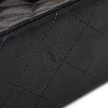Chanel Black Lambskin Classic Small Double Flap Bag