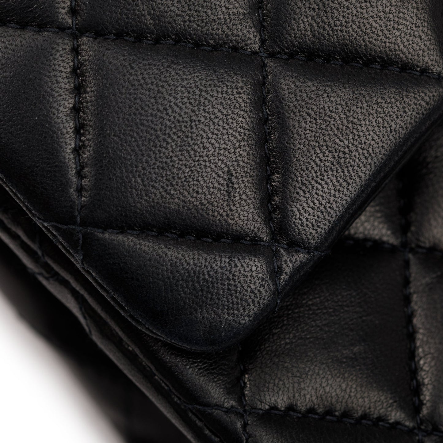 Chanel Black Lambskin Classic Small Double Flap Bag
