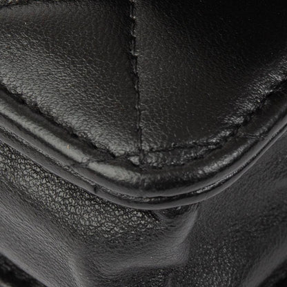 Chanel Black Lambskin Classic Wallet on Chain