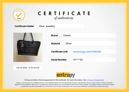 Chanel Black Lambskin Leather CC Soft Charm Tote