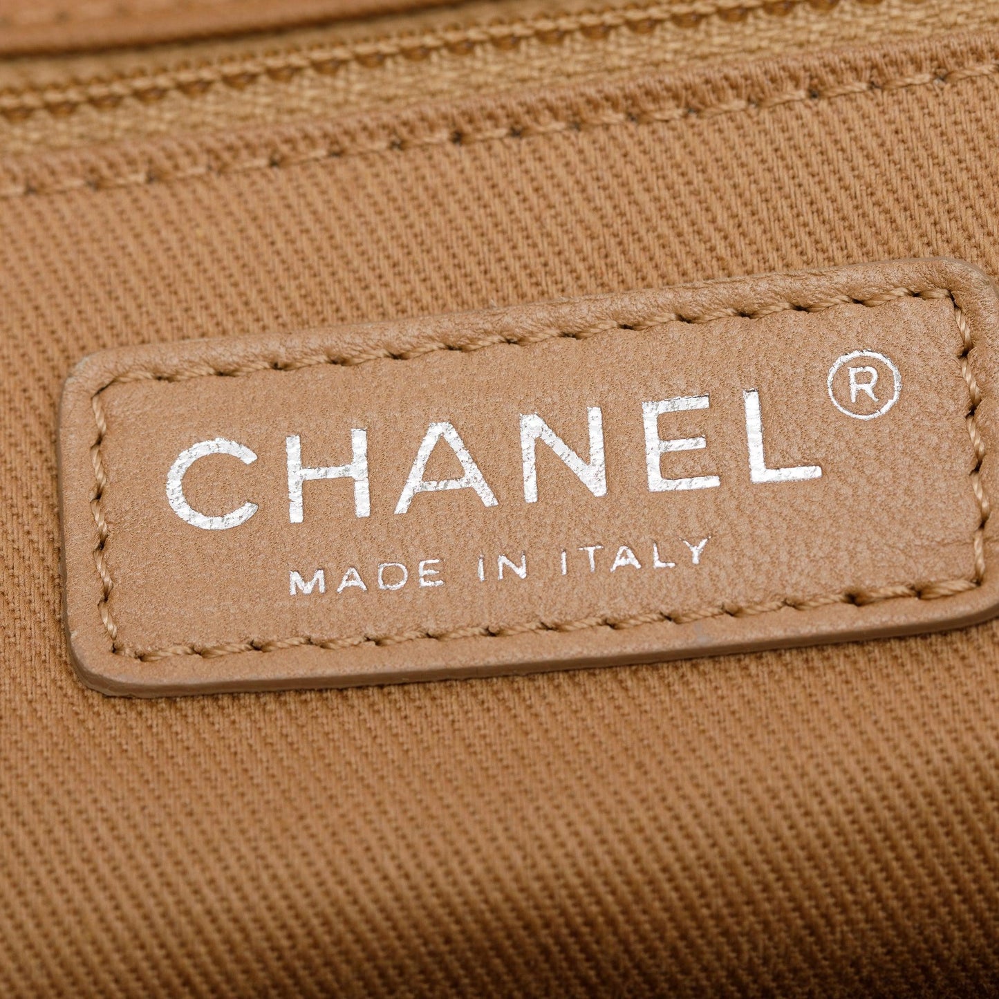 Chanel Black Lambskin Leather CC Soft Charm Tote