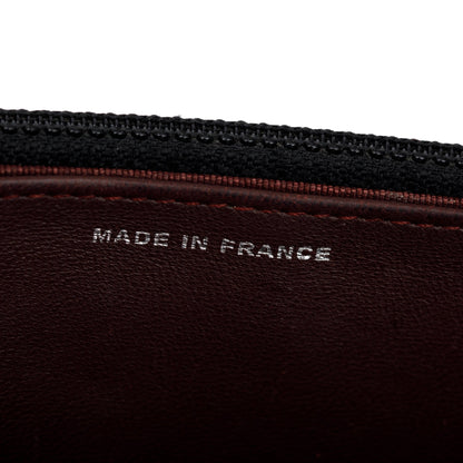 Chanel Black Lambskin Leather Classic Wallet on Chain