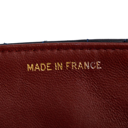Chanel Black Lambskin Leather Integral Flap Bag with Pouch