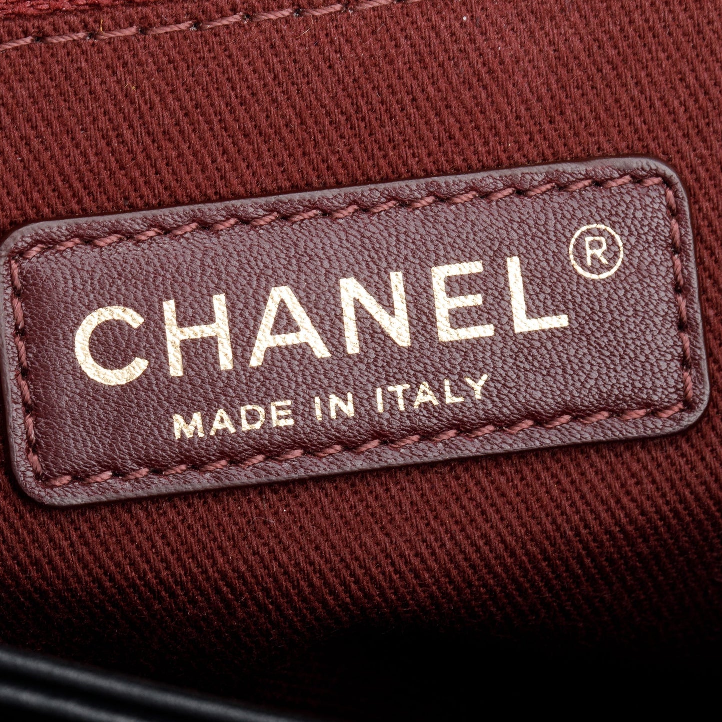 Chanel Black Lambskin Leather Large Perfect Edge Flap Bag