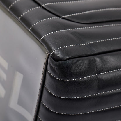 Chanel Black Lambskin Mademoiselle Ligne Tote