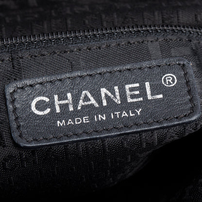 Chanel Black Leather Large Ultimate Soft Hobo Bag