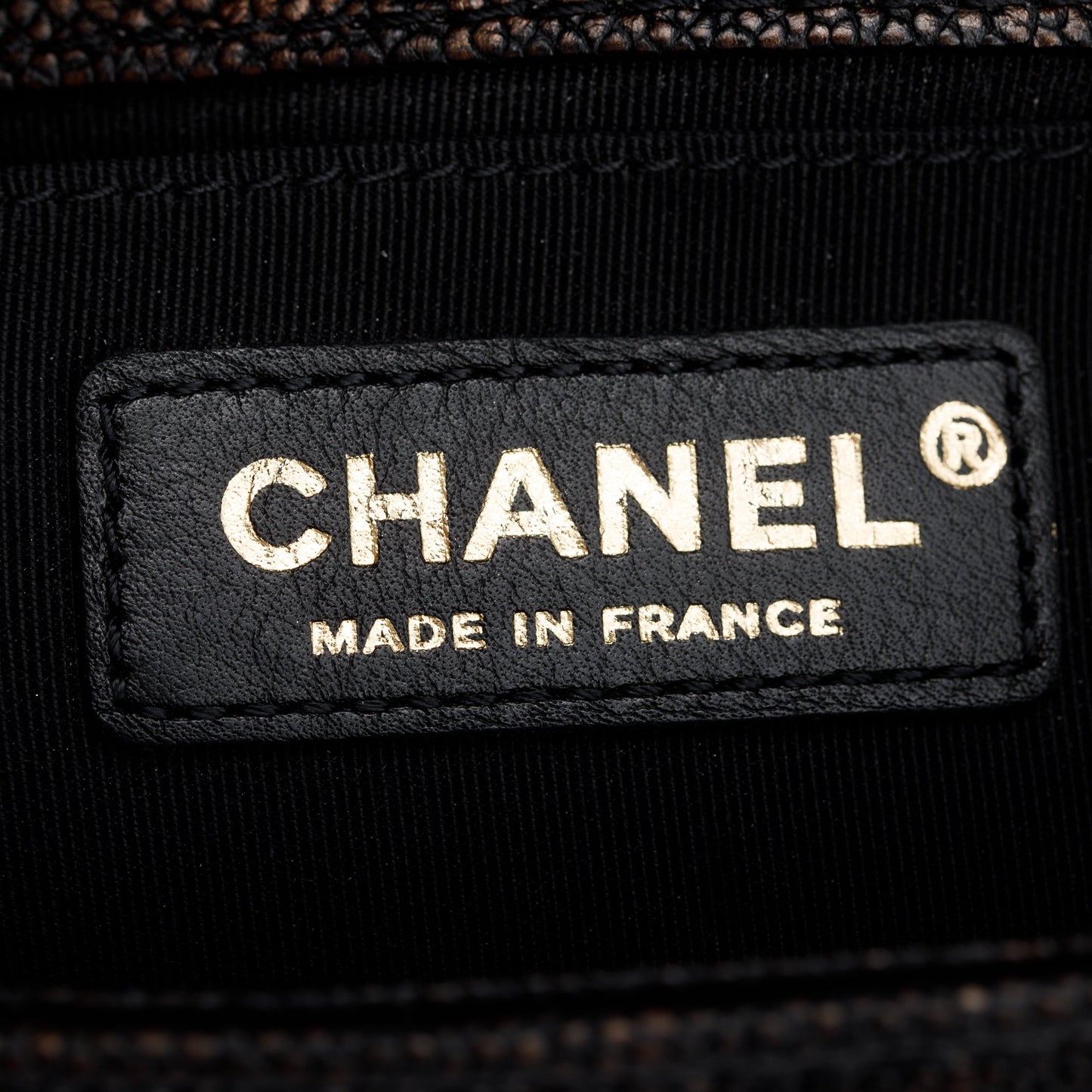 Chanel Black Leather Medium Braided Boy Bag