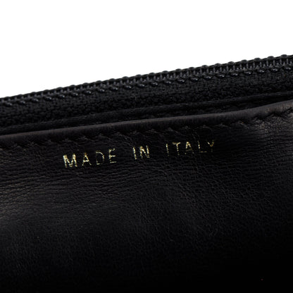 Chanel Black Nylon Travel Ligne Wallet on Chain