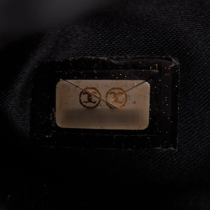 Chanel Black Nylon Travel Ligne Wallet on Chain