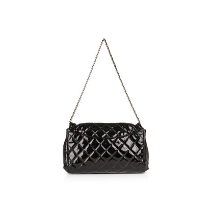 Chanel Black Patent Leather New Clutch