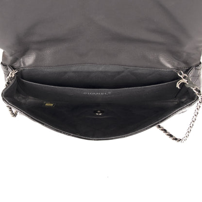 Chanel Black Patent Leather New Clutch