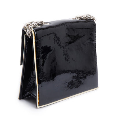 Chanel Black Patent Leather Reissue Square Flap Bag