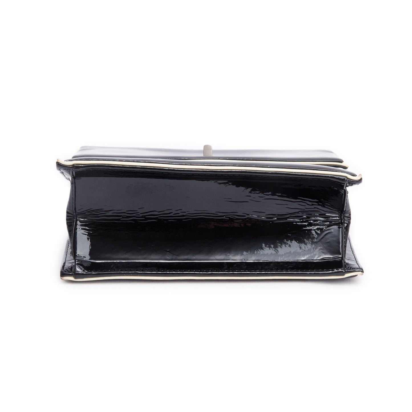 Chanel Black Patent Leather Reissue Square Flap Bag