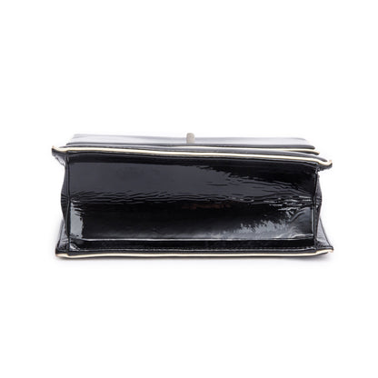 Chanel Black Patent Leather Reissue Square Flap Bag