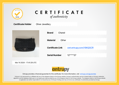 Chanel Black Patent Leather Rock In Moscow Flap Bag