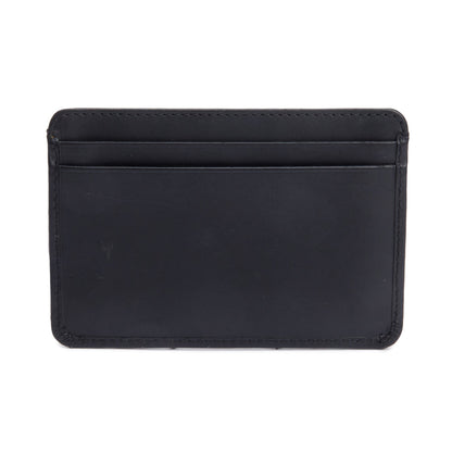 Chanel Black Quilted Calfskin Leather Cambon Ligne Card Holder