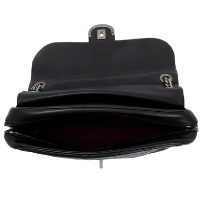Chanel Black Quilted Calfskin Leather Paris-Edinburgh Coco Sporran Flap Bag