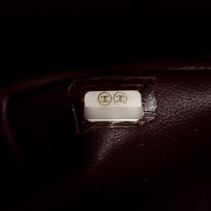 Chanel Black Quilted Caviar Leather Classic Jumbo Double Flap Bag
