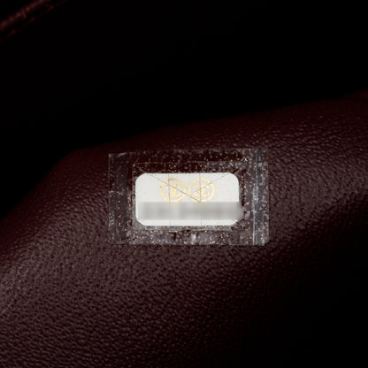 Chanel Black Quilted Caviar Leather Classic Jumbo Double Flap Bag