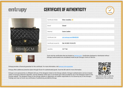 Chanel Black Quilted Caviar Leather Classic Jumbo Double Flap Bag