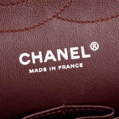 Chanel Black Quilted Caviar Leather Classic Jumbo Double Flap Bag