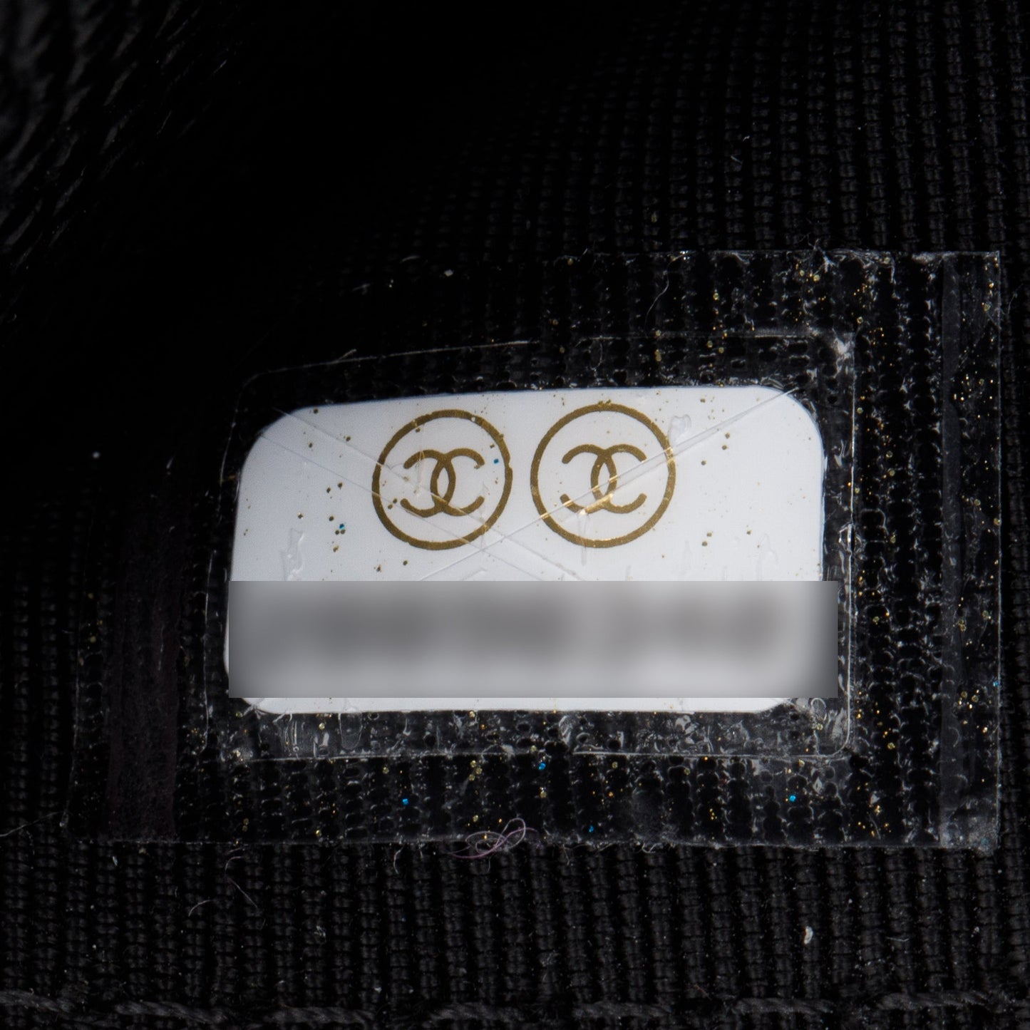 Chanel Black Quilted Caviar Leather Classic Wallet on Chain