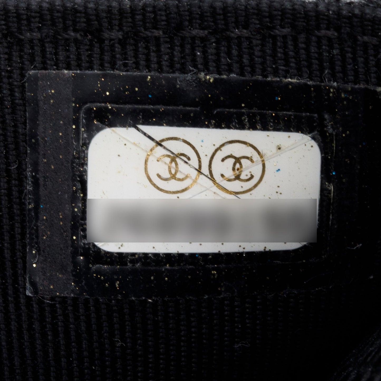 Chanel Black Quilted Caviar Leather Classic Wallet on Chain