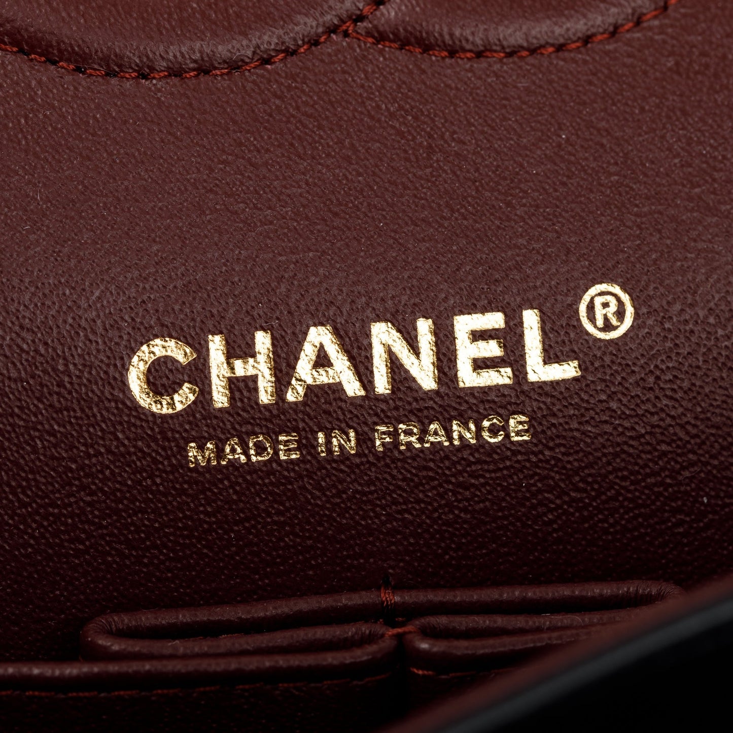 Chanel Black Quilted Lambskin Leather Classic Medium Double Flap Bag