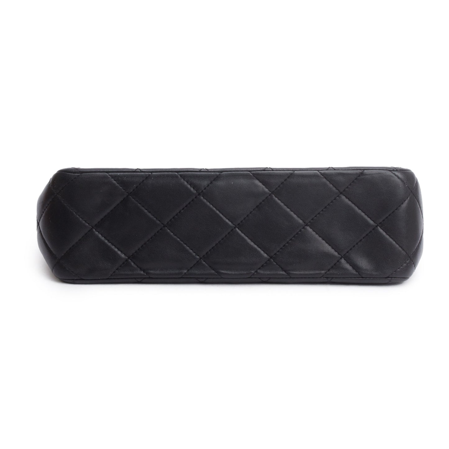 Chanel Black Quilted Lambskin Leather In The Business Camera Bag