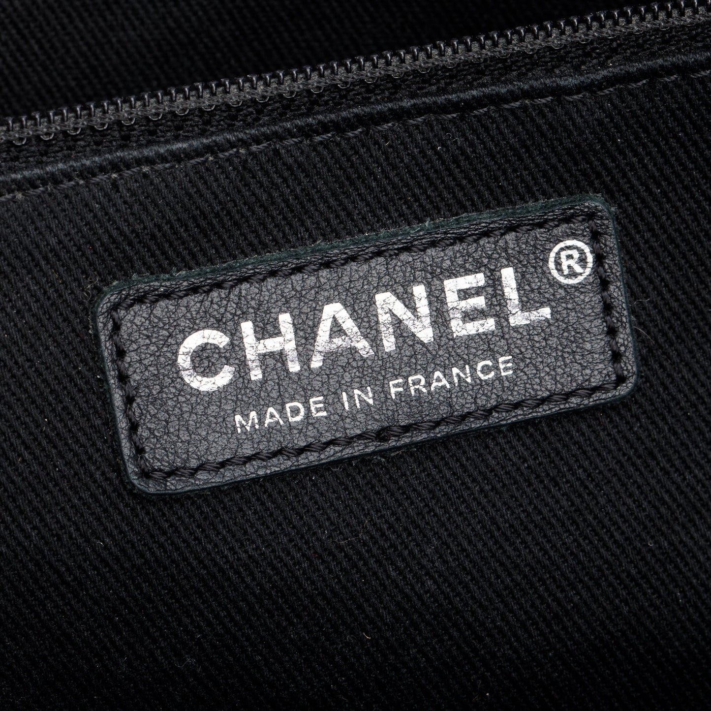Chanel Black Quilted Lambskin Leather In The Business Camera Bag