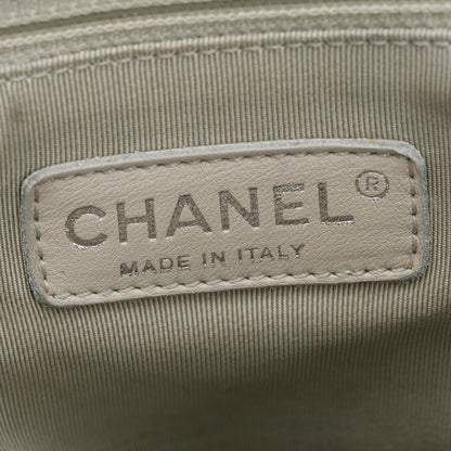 Chanel Black Quilted Lambskin Leather Maxi Chain Around Flap Bag