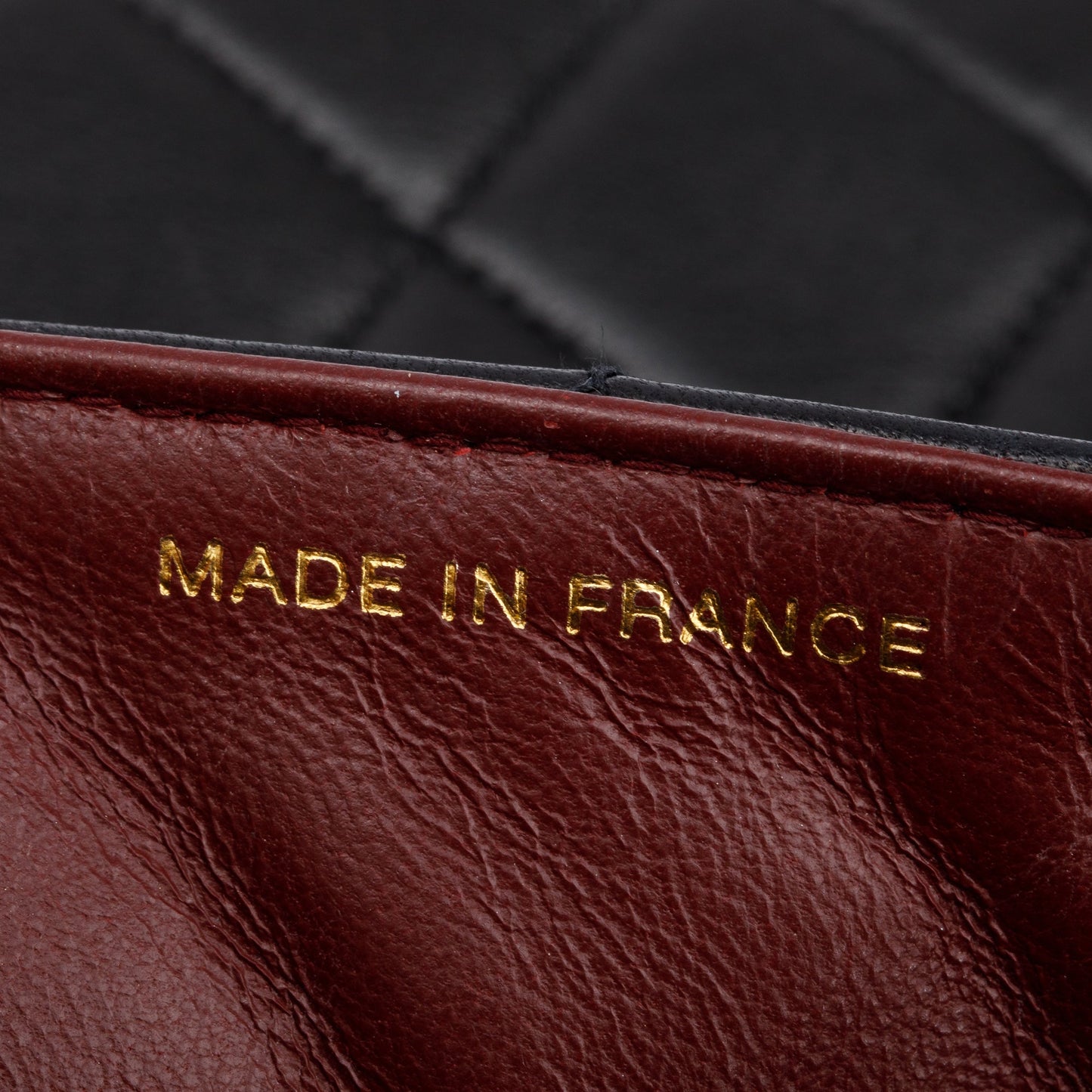 Chanel Black Quilted Lambskin Leather Medium Kelly Top Handle Bag