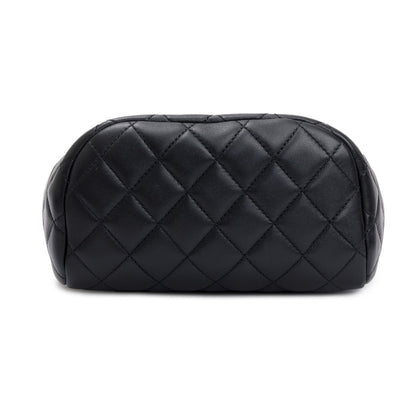 Chanel Black Quilted Lambskin Leather Mini Urban Spirit Backpack