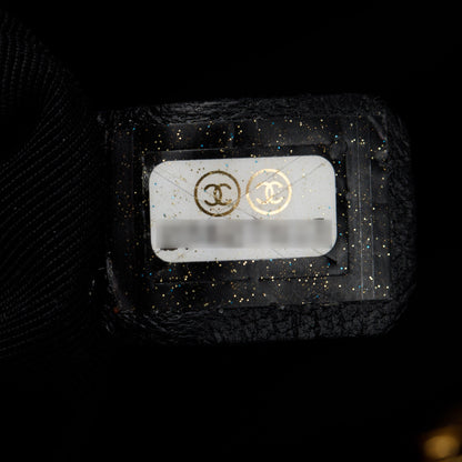 Chanel Black Quilted Lambskin Leather Mini Urban Spirit Backpack