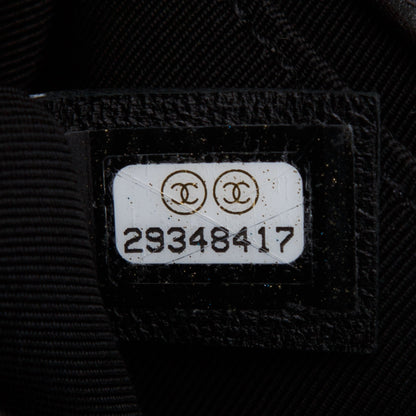 Chanel Black Quilted Lambskin Medium Boy Bag
