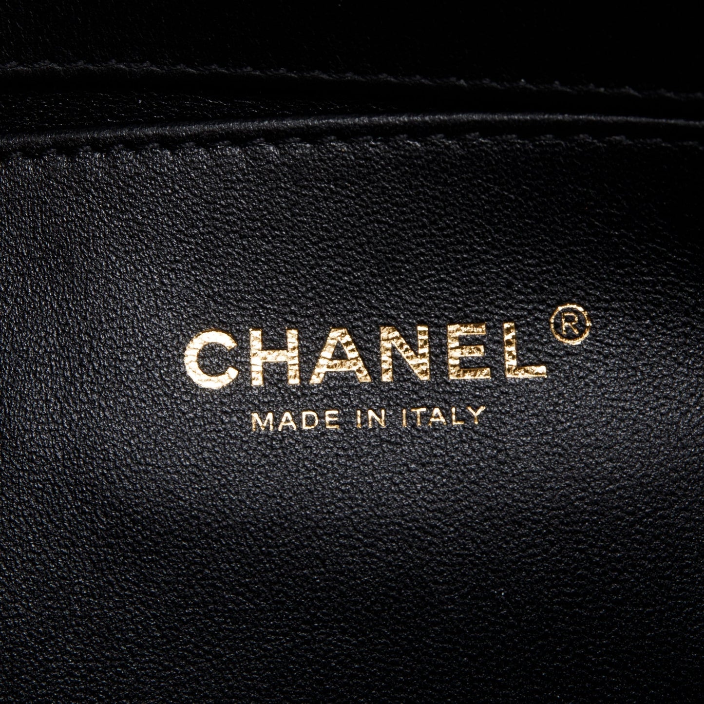 Chanel Black Quilted Lambskin Medium Boy Bag