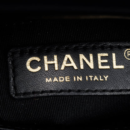 Chanel Black Quilted Lambskin Mini Citizen Chic Handle Flap Bag