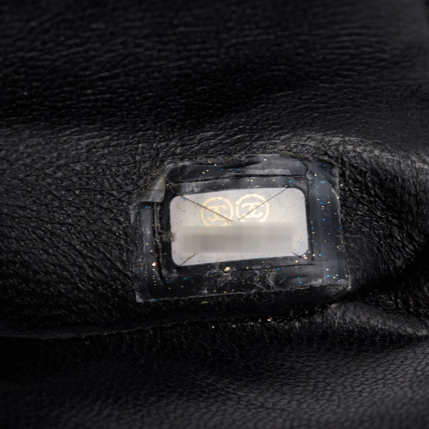 Chanel Black Quilted Patent Leather Chocolate Bar CC Tote Bag