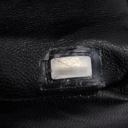 Chanel Black Quilted Patent Leather Chocolate Bar CC Tote Bag