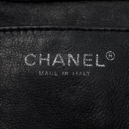 Chanel Black Quilted Patent Leather New Clutch