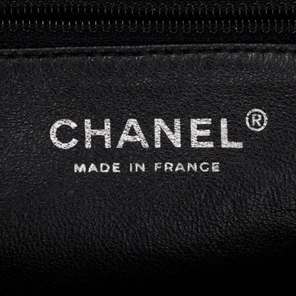Chanel Black Quilted Satin Timeless Frame Clutch